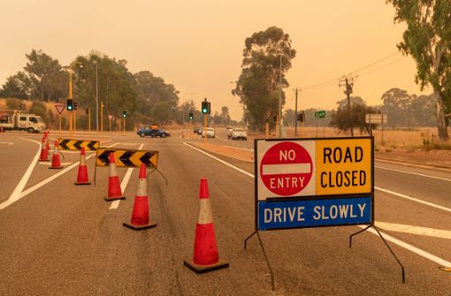 Perth während Corona-Lockdowns in Australien von Flammen bedroht