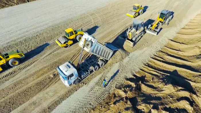  Erste Phase der Arbeiten auf Autobahn Füzuli-Schuscha abgeschlossen  - FOTO  