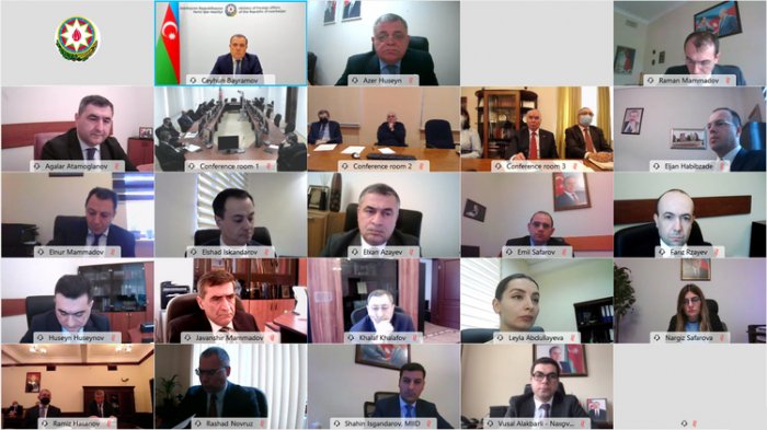 XİN-in geniş tərkibli kollegiya iclası keçirilib 