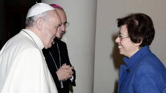 Pope Francis appoints 1st woman to senior synod post