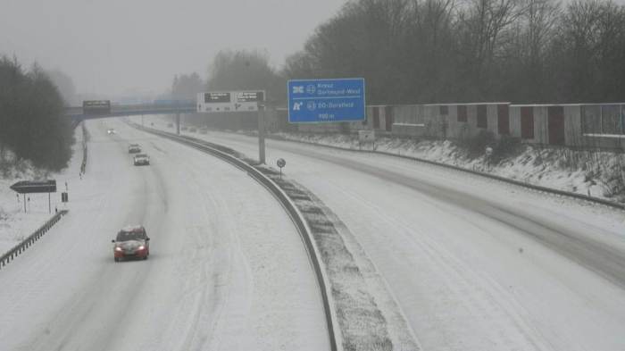 Snow and bitter cold bring chaos to Germany, Britain