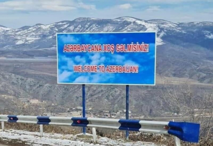   Azerbaijan sets up a border guards post on Gafan road  