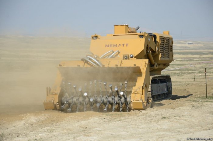  Parameters of demining equipment supplied from Turkey to Azerbaijan revealed  
