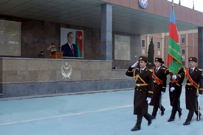 “N” hərbi hissəsinin yaradılmasının ildönümü qeyd edilib