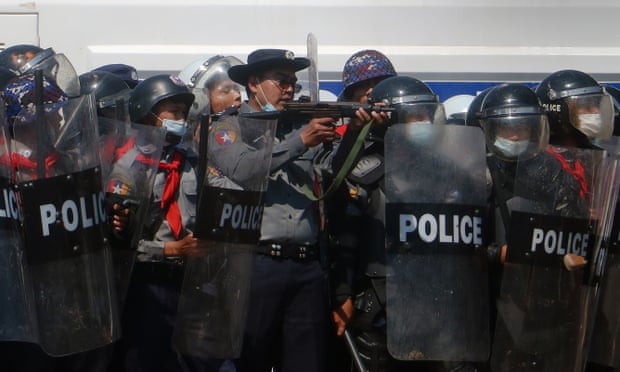 Myanmar police units gets support from EU for crowd control training