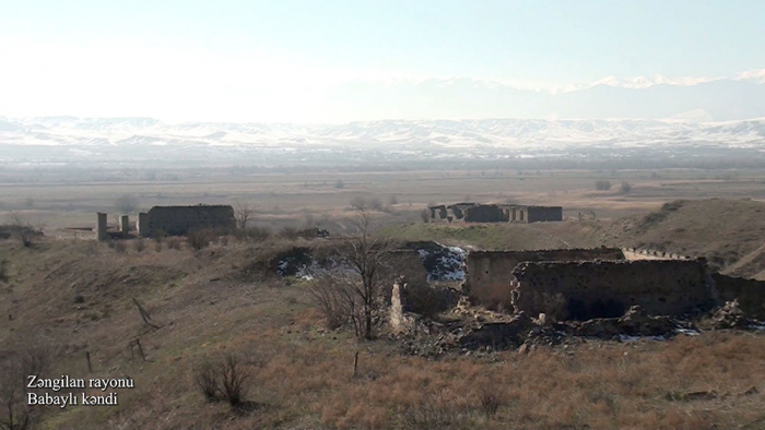   Aserbaidschanisches Verteidigungsministerium teilt neues Video aus Zangilan  