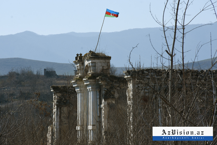   Spuren des armenischen Vandalismus in der befreiten Stadt Füzuli -   FOTOS    