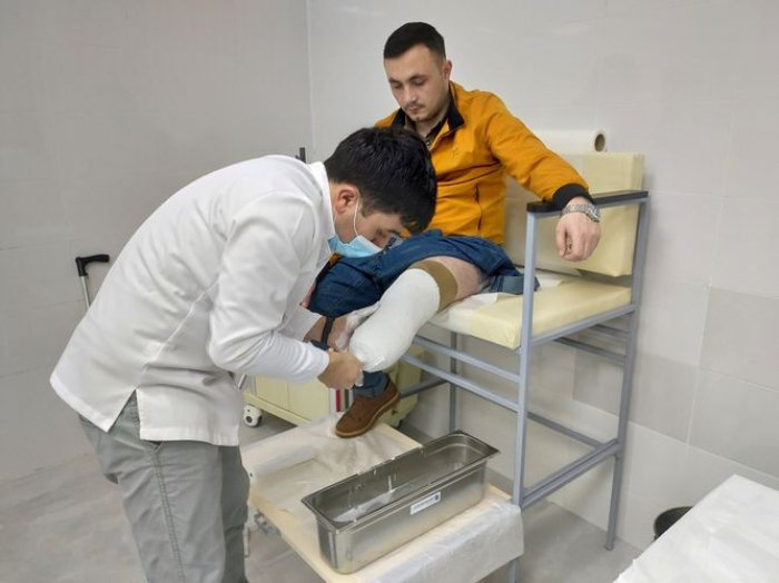 Daha bir qazi protezlə təmin ediləcək  
