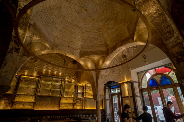 Islamic 12th-century bathhouse discovered in Seville tapas bar