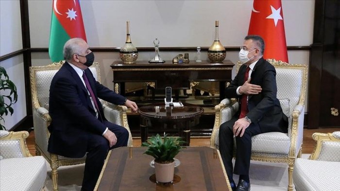 Turkish vice president meets with Azerbaijani prime minister