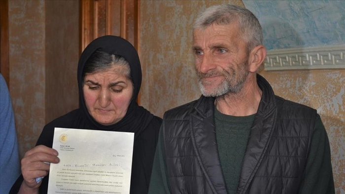   Turkish defense minister writes to Azerbaijani martyr