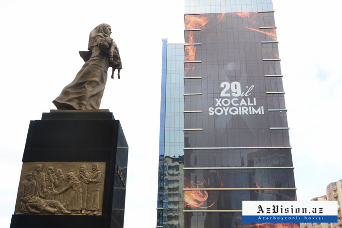  Los preparativos en curso en Bakú para el 29 aniversario del genocidio de Joyalí-  FOTOS  