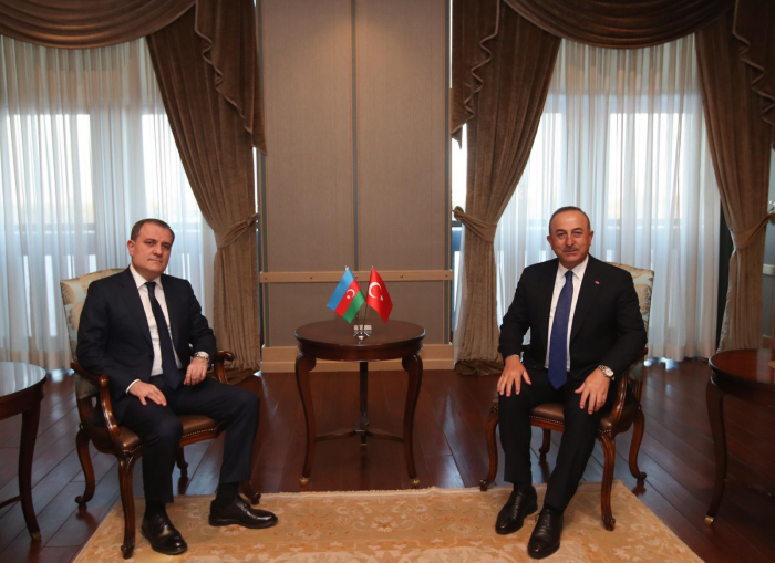  Azerbaijani FM meets his Turkish counterpart - UPDATED