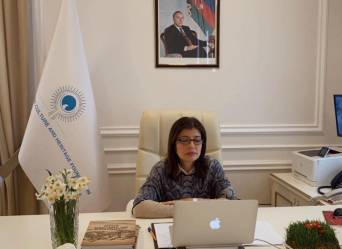 Gunay Afandiyeva attends online seminar dedicated to 30th anniversary of the independence of Turkic Republics