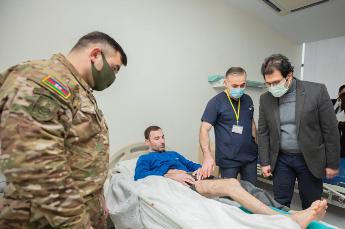   Türkische Ärzte untersuchen weiterhin aserbaidschanische Kriegsveteranen -   FOTOS    