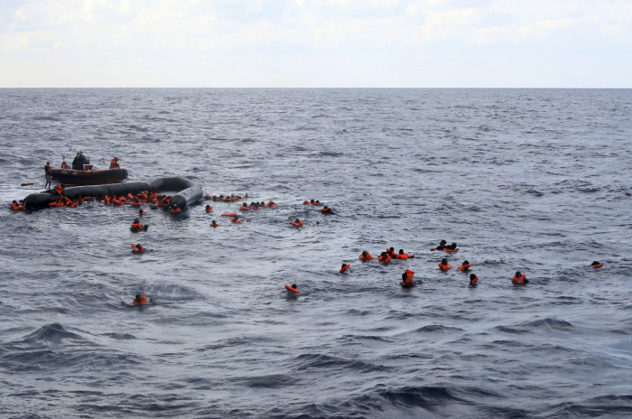 At least 41 migrants drown after boat capsizes in Mediterranean