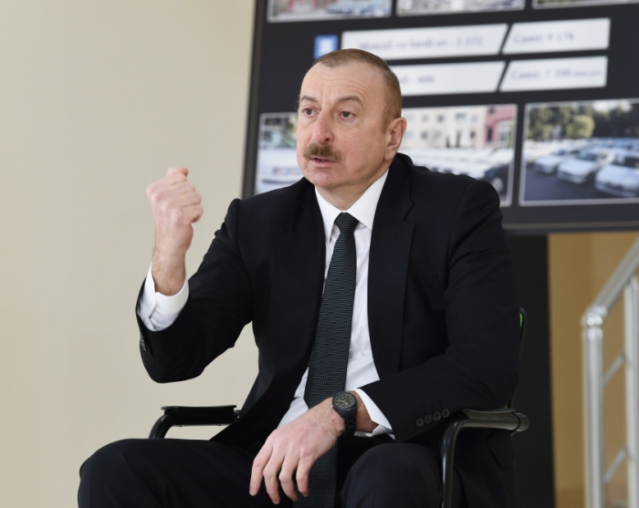   Ilham Aliyev: «Si quelqu