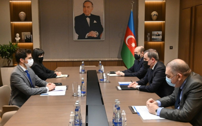 Azerbaijani foreign minister receives Israeli envoy