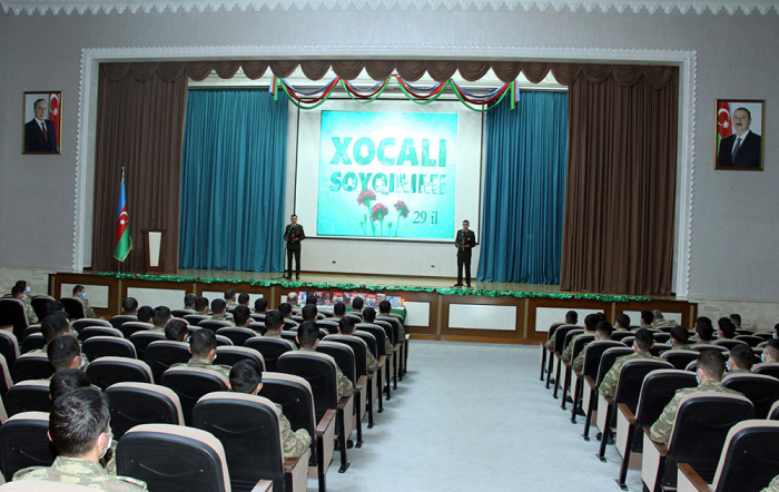   Azerbaijan Army holds events on occasion of 29th anniversary of Khojaly genocide -   VIDEO    