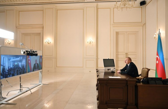  Karabagh: Ilham Aliyev a clarifié la question du statut une fois pour toutes -  VIDEO  