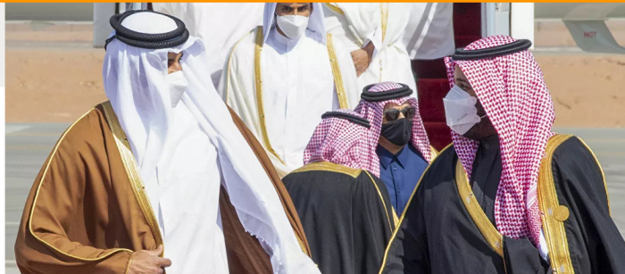 أول لقاء رسمي بين قطر والسعودية منذ المصالحة الخليجية
