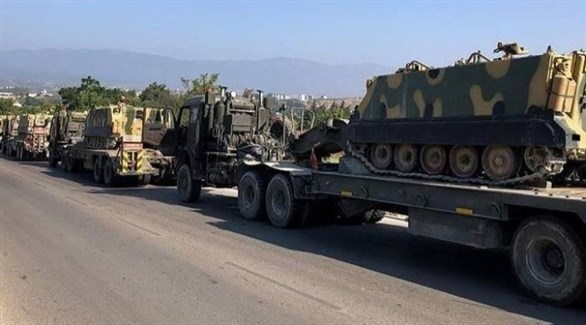 رتل عسكري تركي ثان يدخل إلى إدلب