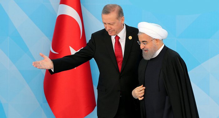  Ərdoğanla Ruhani arasında telefon danışığı olub  
