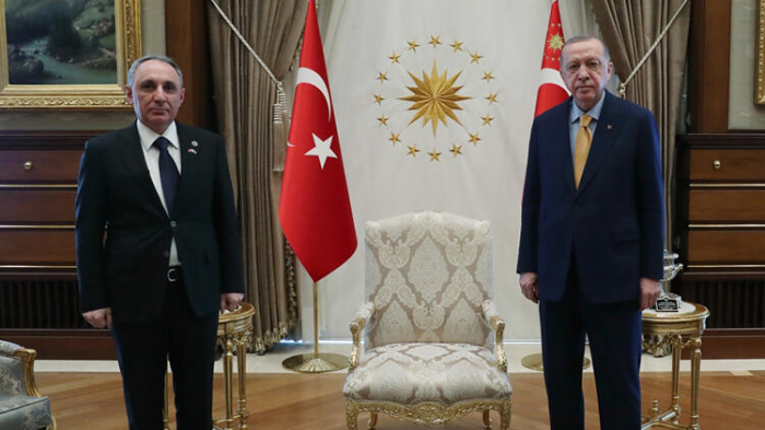   استقبل أردوغان كمران علييف  