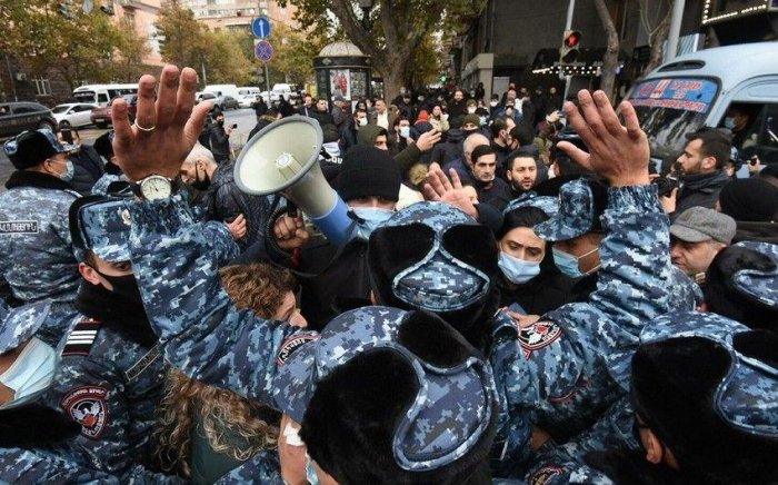 Ermənistanda yenə aksiya keçirilir