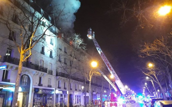 Un important incendie dans le 11e arrondissement de Paris fait   deux morts  