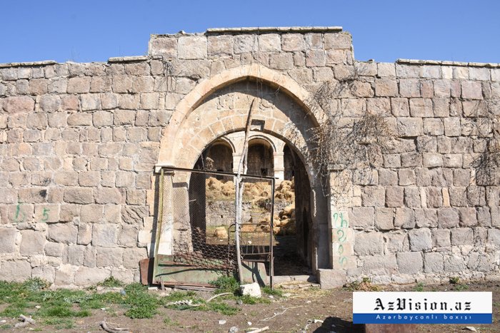   PHOTOS  from Shah Abbas Caravanserai located in liberated Fuzuli district 