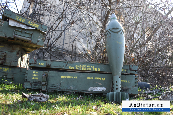  Projectiles arméniens abandonnés pendant la Guerre patriotique -  PHOTOS  