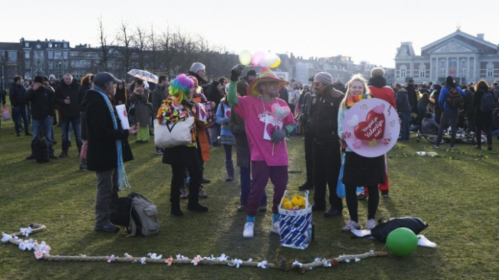 Festnahmen bei Demo gegen Corona-Beschränkungen in Amsterdam