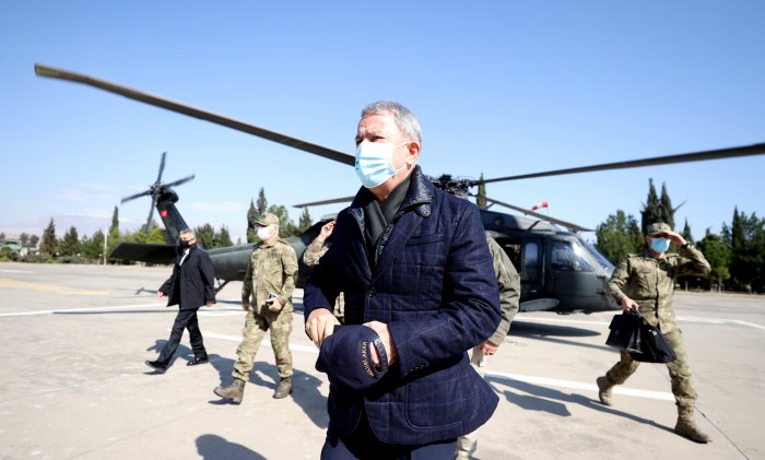 Hulusi Akar İraqla sərhədə getdi