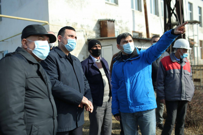 Rektor “Daşkəsən” Dəmir Filizi Sahəsi ilə tanış oldu