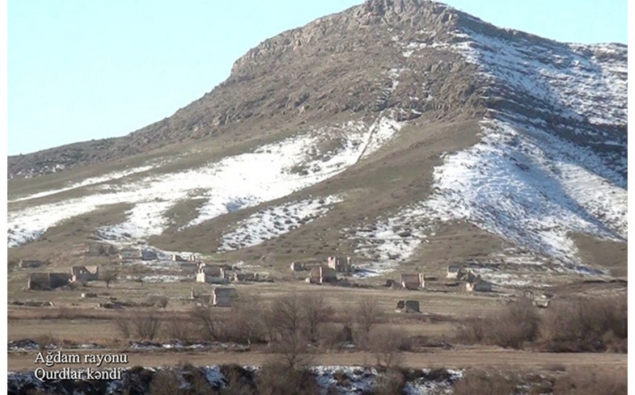   Videomaterial  aus dem Kurdlar-Dorf in Agdam  