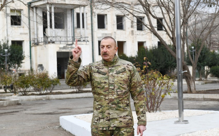  Ilham Aliyev a mis en garde les forces revanchistes en Arménie 