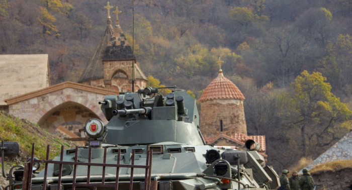  Des Arméniens ont visité le monastère de Khoudaveng 