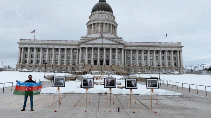   Azerbaijani community holds Khojaly exhibition in Utah -   PHOTOS    