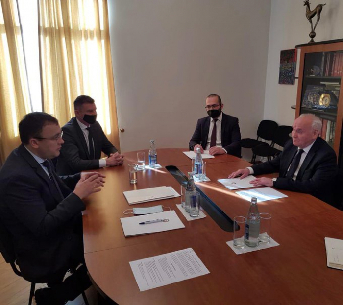  Les vice-ministres des Affaires étrangères azerbaïdjanais et ukrainien se sont réunis à Bakou 