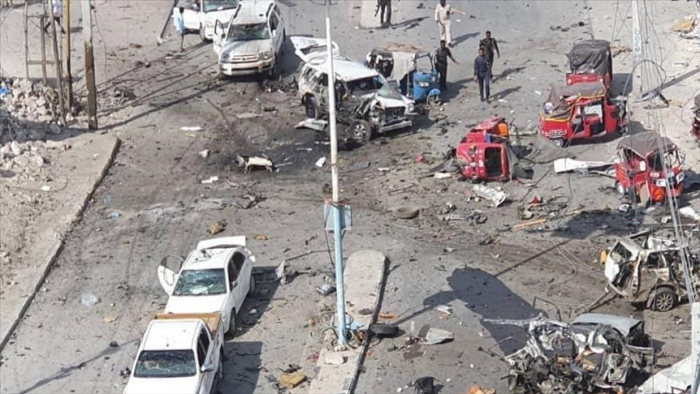 Suicide car bomb blast wounds 7 in Somali capital
 