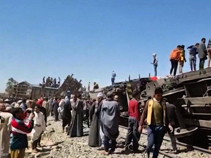 النائب العام يأمر بحبس 8 أشخاص بشأن كارثة قطاري  في مصر  