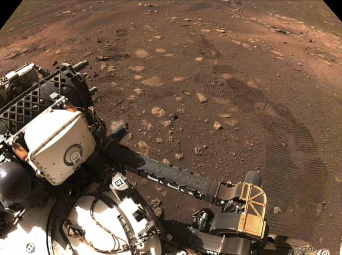 Mars Perseverance rover sounds a bit scratchy in first recorded drive -   VIDEO  