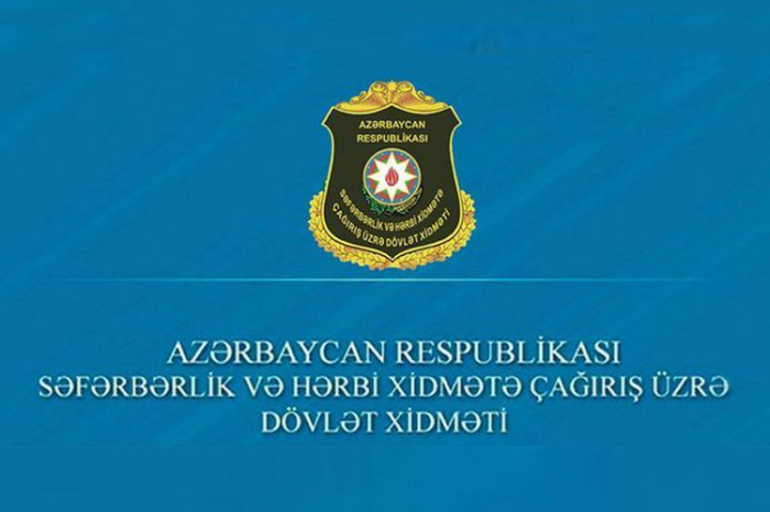  Dövlət Xidməti səfərbərlik çağırışı barədə açıqlama yaydı   