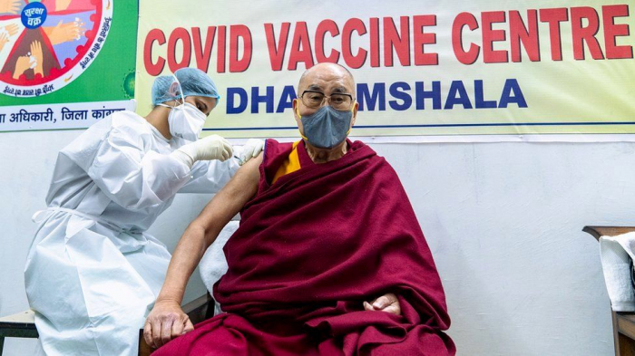 Dalai Lama urges others to get COVID vaccine