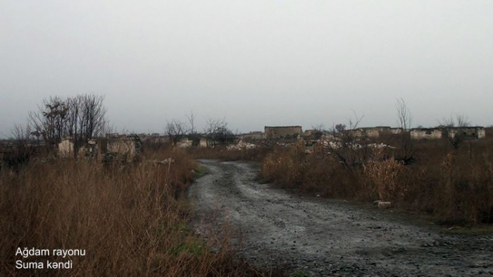   El Ministerio de Defensa emite imágenes de la aldea Suma de Aghdam  