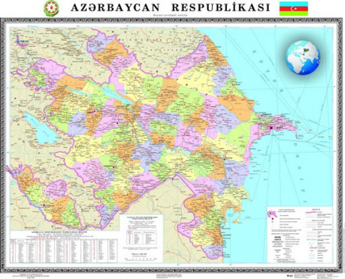 موافقة على خطة التدابر لمنع تحريف خريطة أذربيجان
