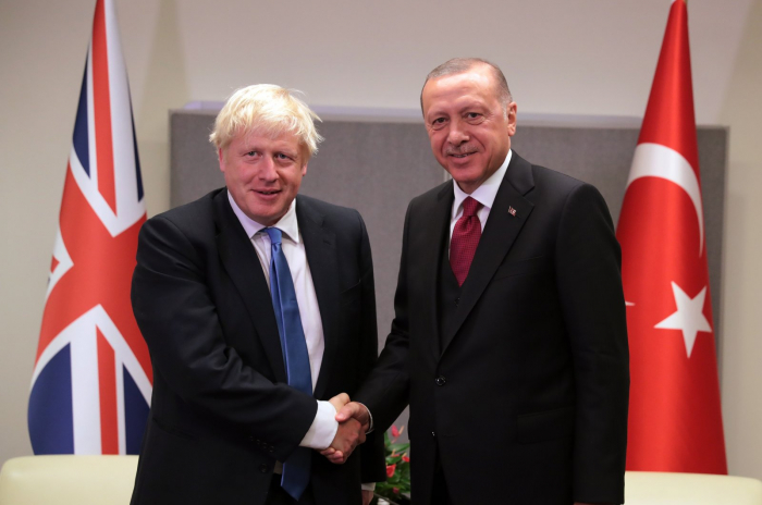 Erdogan, Johnson discuss bilateral ties, regional issues over phone