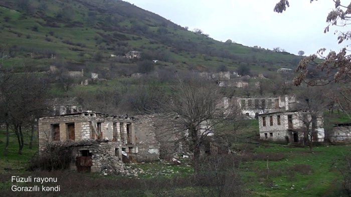   Azerbaijan’s MoD releases new   video footage   from Fuzuli  