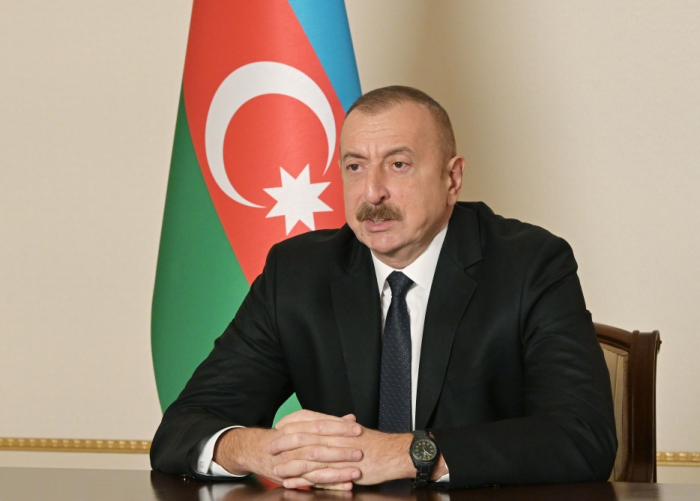   Präsident Aliyev hebt die Bedeutung des Zangazur-Korridors hervor  